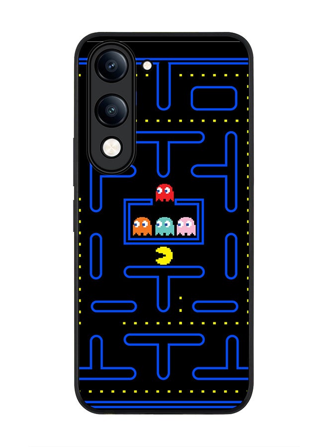 For vivo Y04 / Y29t 5G Case,Slim fit Camera Protection, Shockproof Thin Phone cover  - Pacman